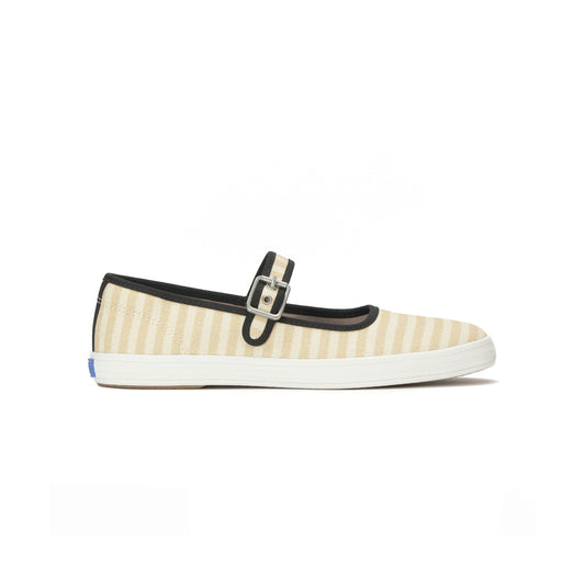 メイジー メリー ジェーン プリンティド ストライプ ツイル ブラック WF69374