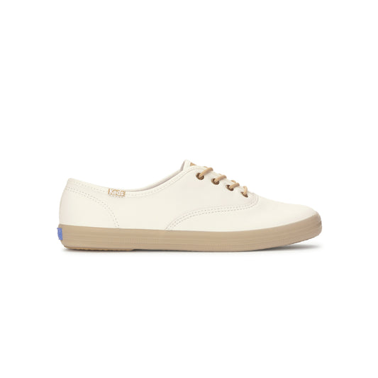 チャンピオン リュクス レザー ラウンド レース オフホワイト WH69107