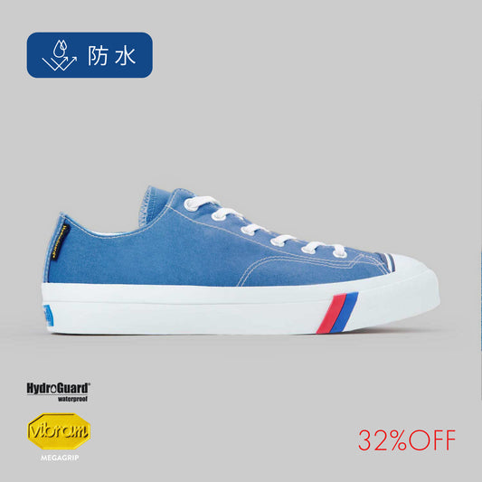 ロイヤルアメリカ ロー 〈ウォータープルーフ〉ブルー PN1321WPBL