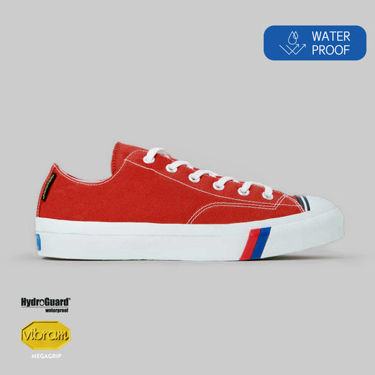 ロイヤルアメリカ ロー 〈ウォータープルーフ〉レッド  PN1321WPRD