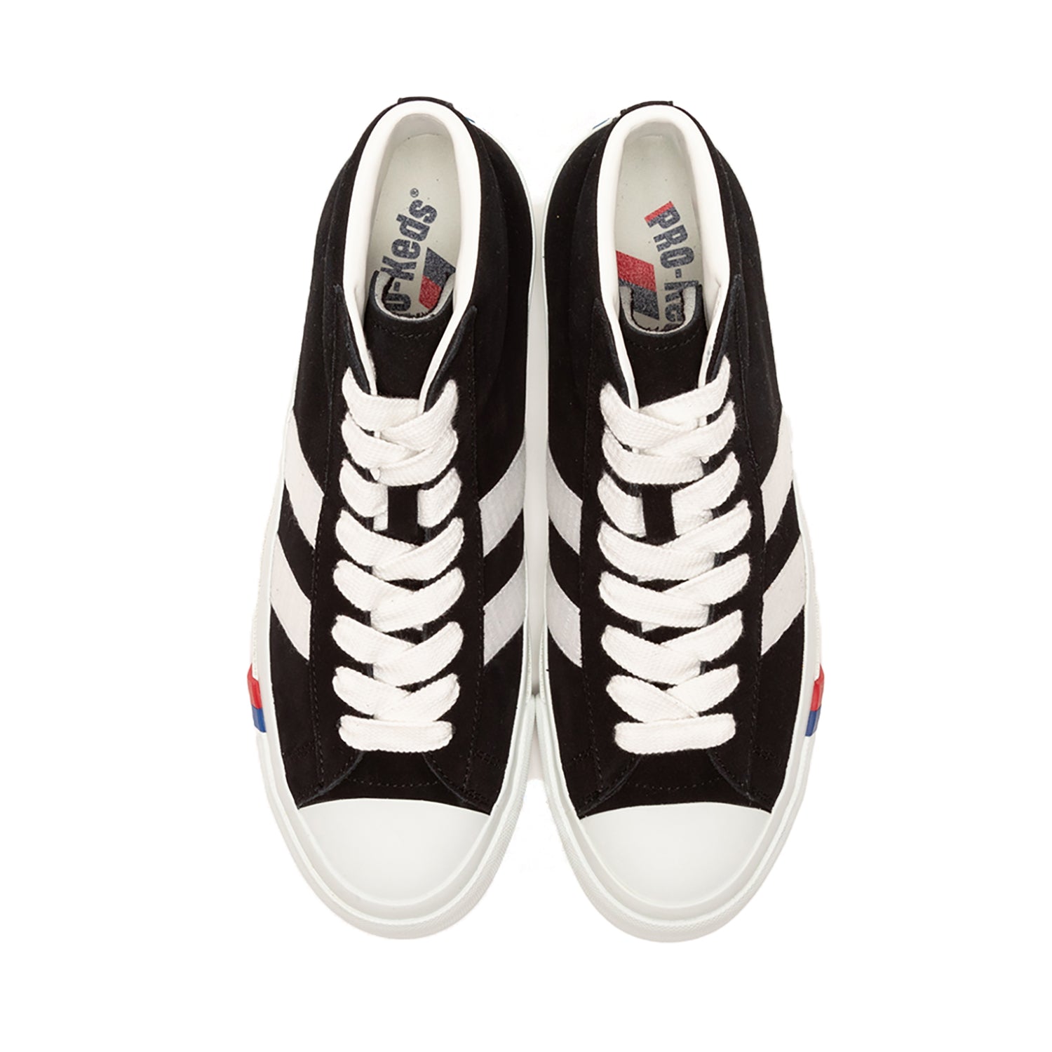 ロイヤルプラス スエード ハイ ブラック PN1121BK – PRO-Keds