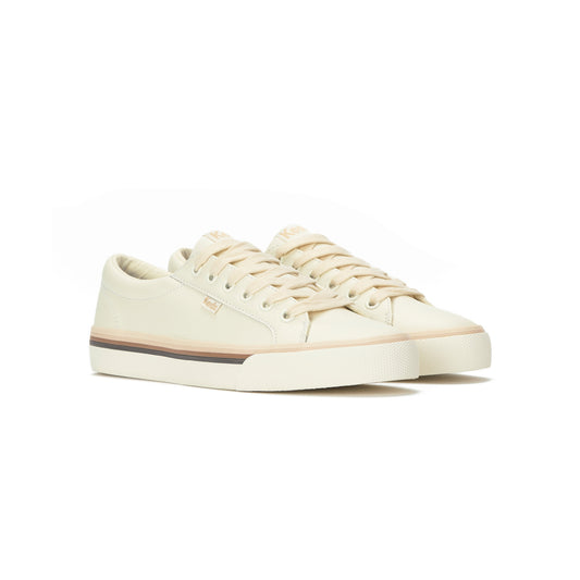 ジャンプ キック レザー フォクシング ストライプ ナチュラルホワイト WH69170