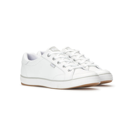 センター スリー レザー ホワイト WH67052