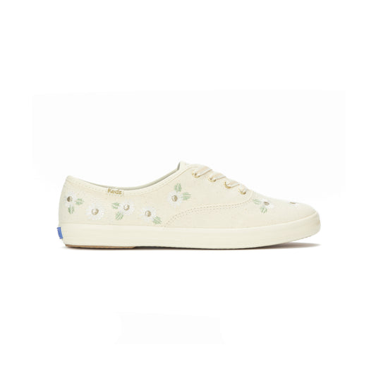 チャンピオン キャンバス フローラル EMB ナチュラルホワイト WF69111