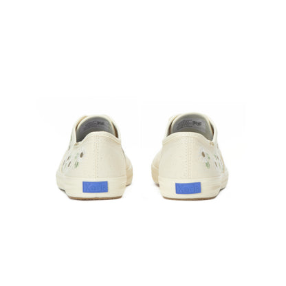 チャンピオン キャンバス フローラル EMB ナチュラルホワイト WF69111