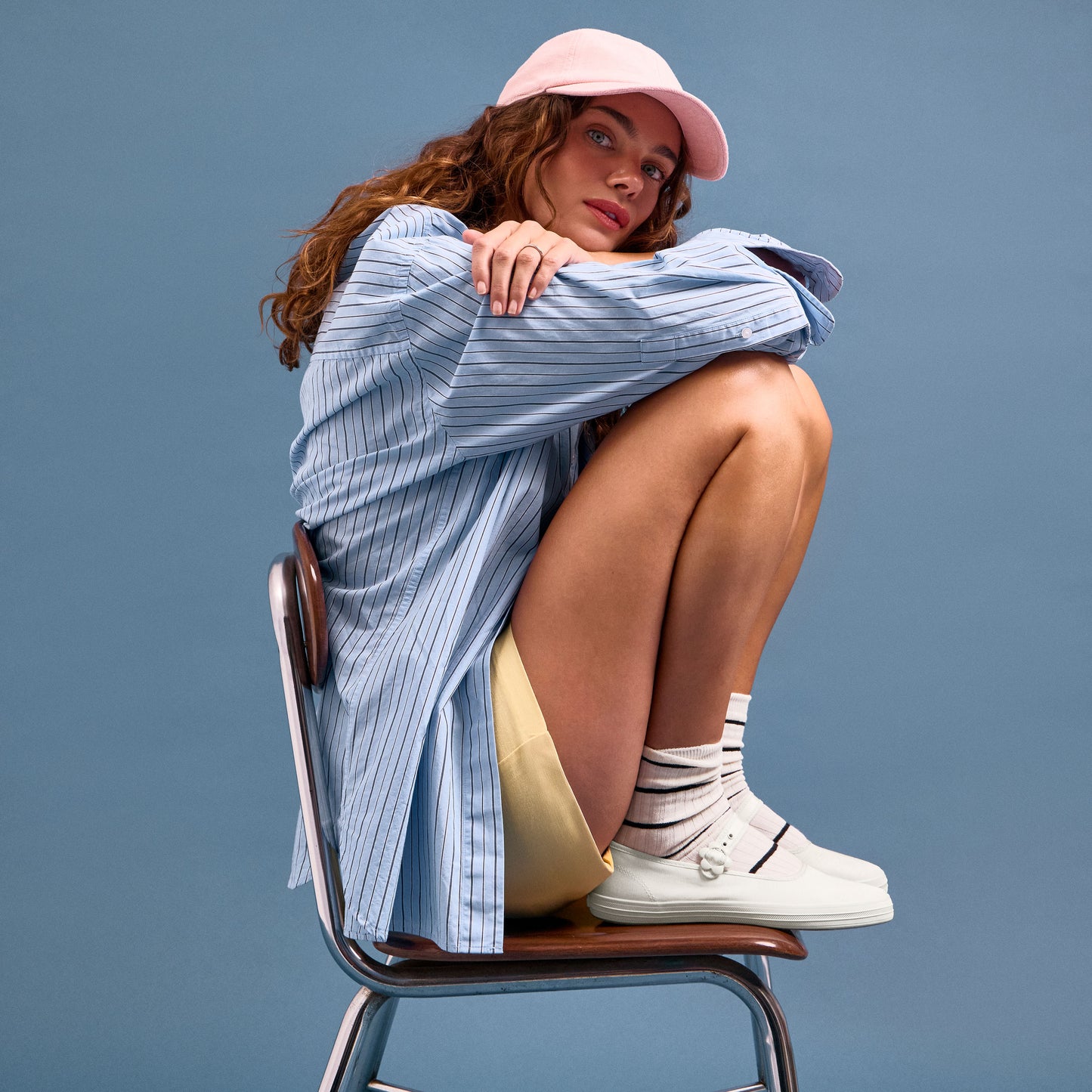 メイジー メリー ジェーン グログラン ホワイト WF69156