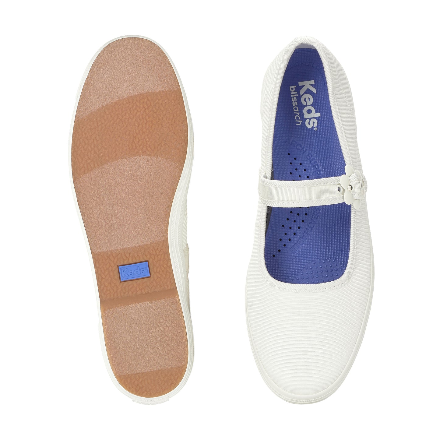 メイジー メリー ジェーン グログラン ホワイト WF69156