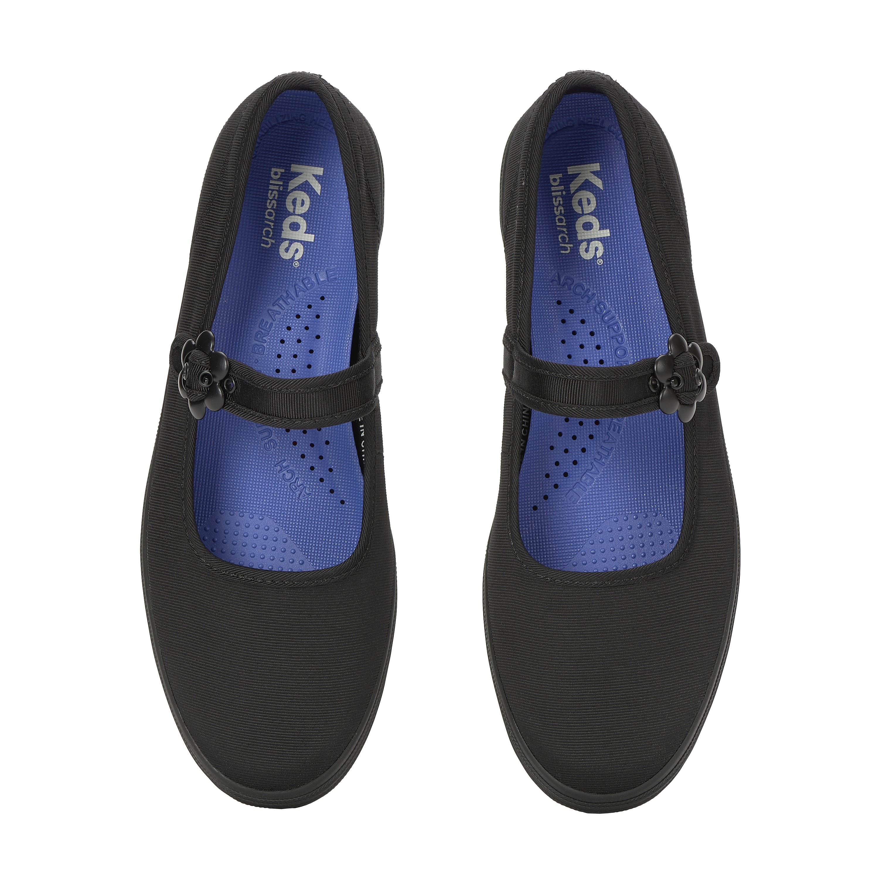 メイジー メリー ジェーン グログラン ブラック WF69157 – Keds