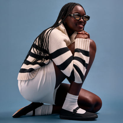 メイジー メリー ジェーン グログラン ブラック WF69157