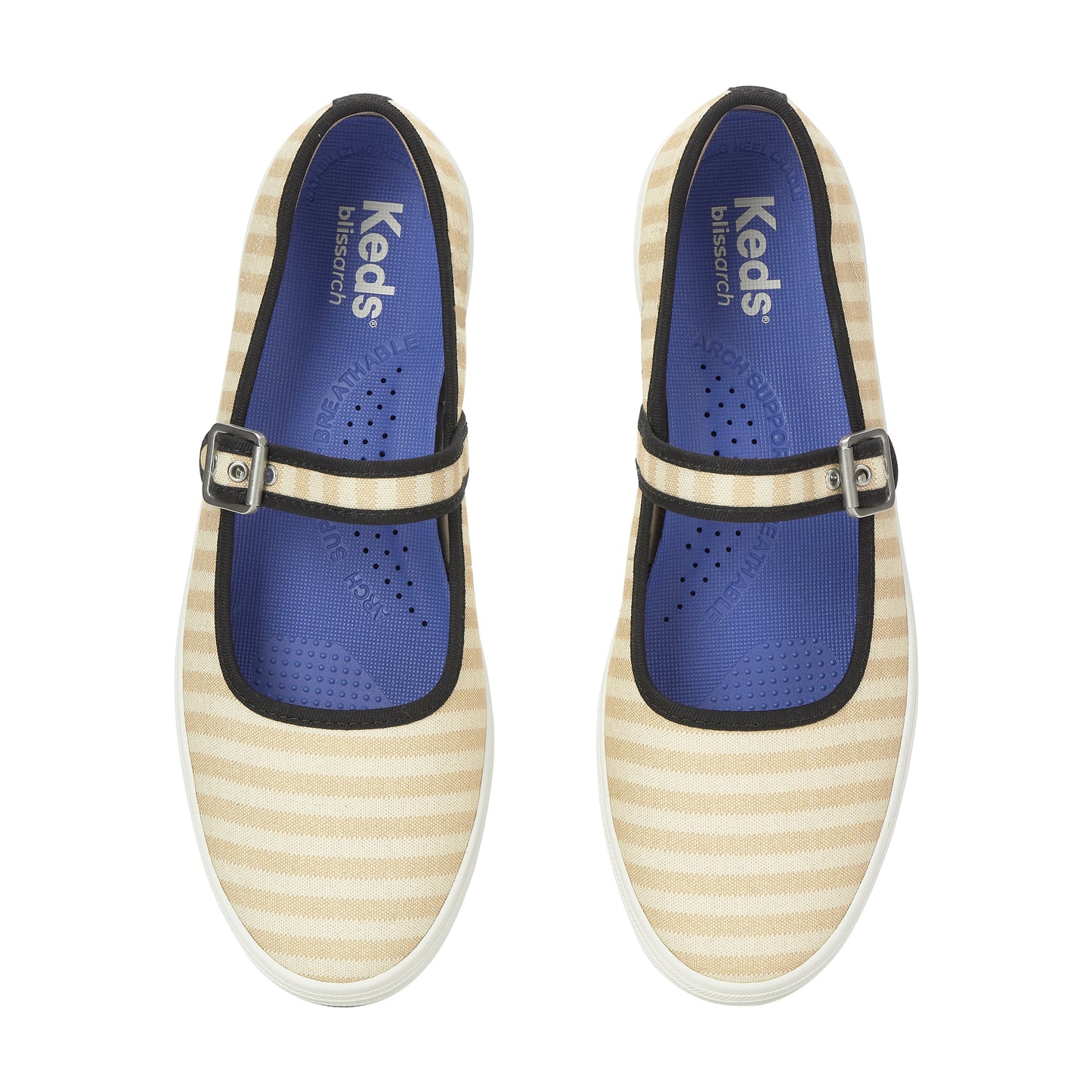 メイジー メリー ジェーン プリンティド ストライプ ツイル ブラック WF69374