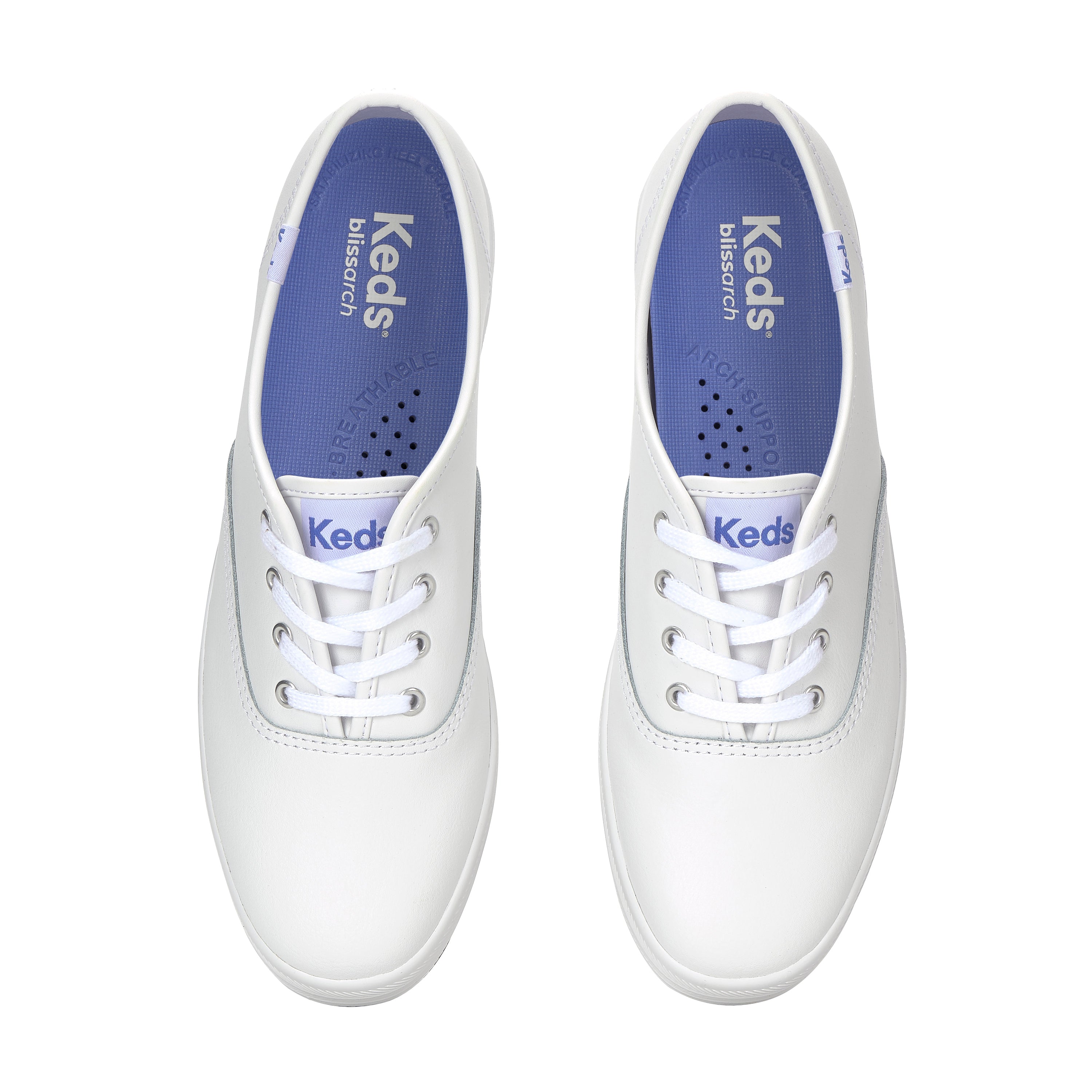 チャンピオン レザー ホワイト WH45750 – Keds