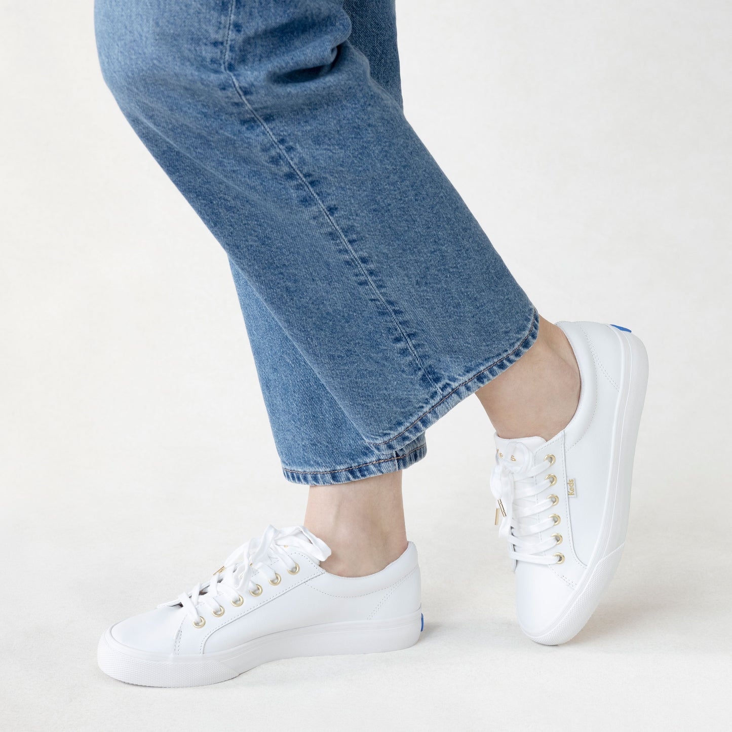 ジャンプ キック レザー ホワイト WH63681