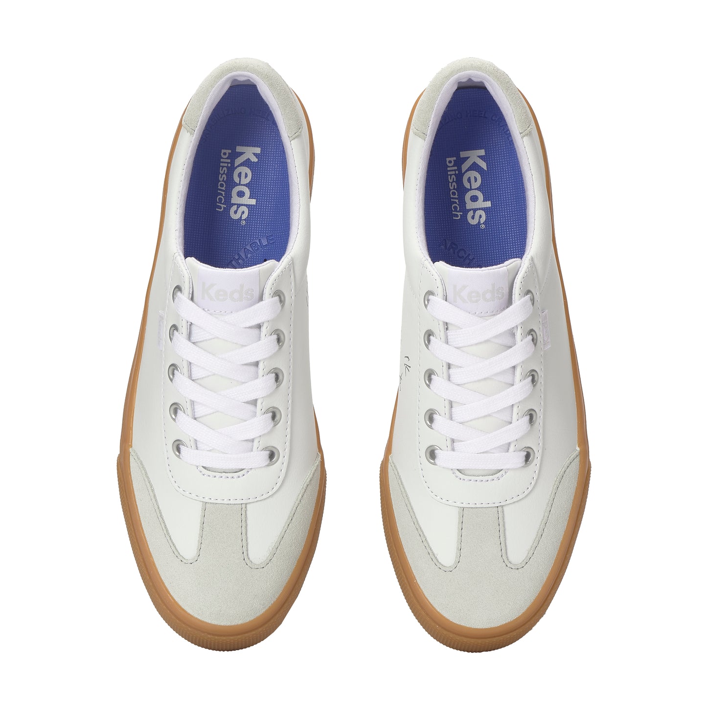 ジャンプ キック T-トゥ レザー/スエード ホワイト WH69377