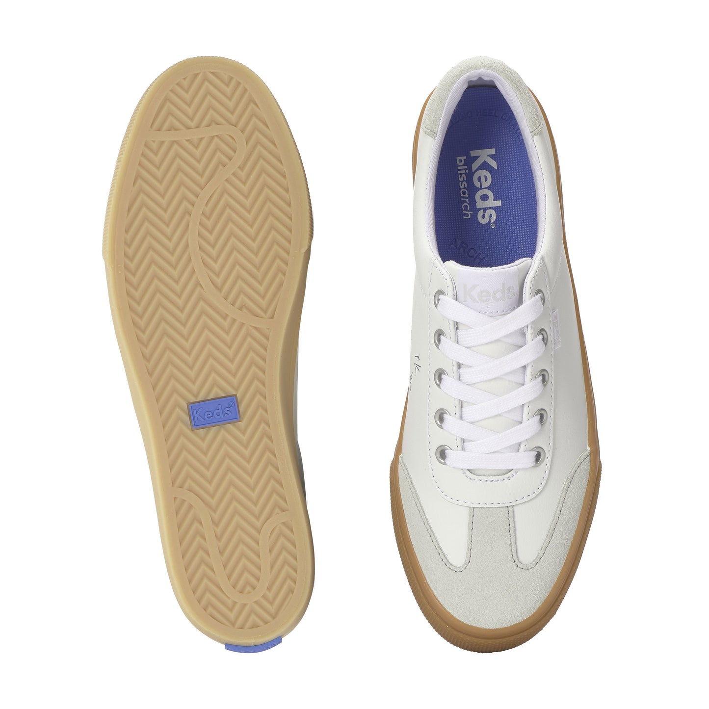 ジャンプ キック T-トゥ レザー/スエード ホワイト WH69377