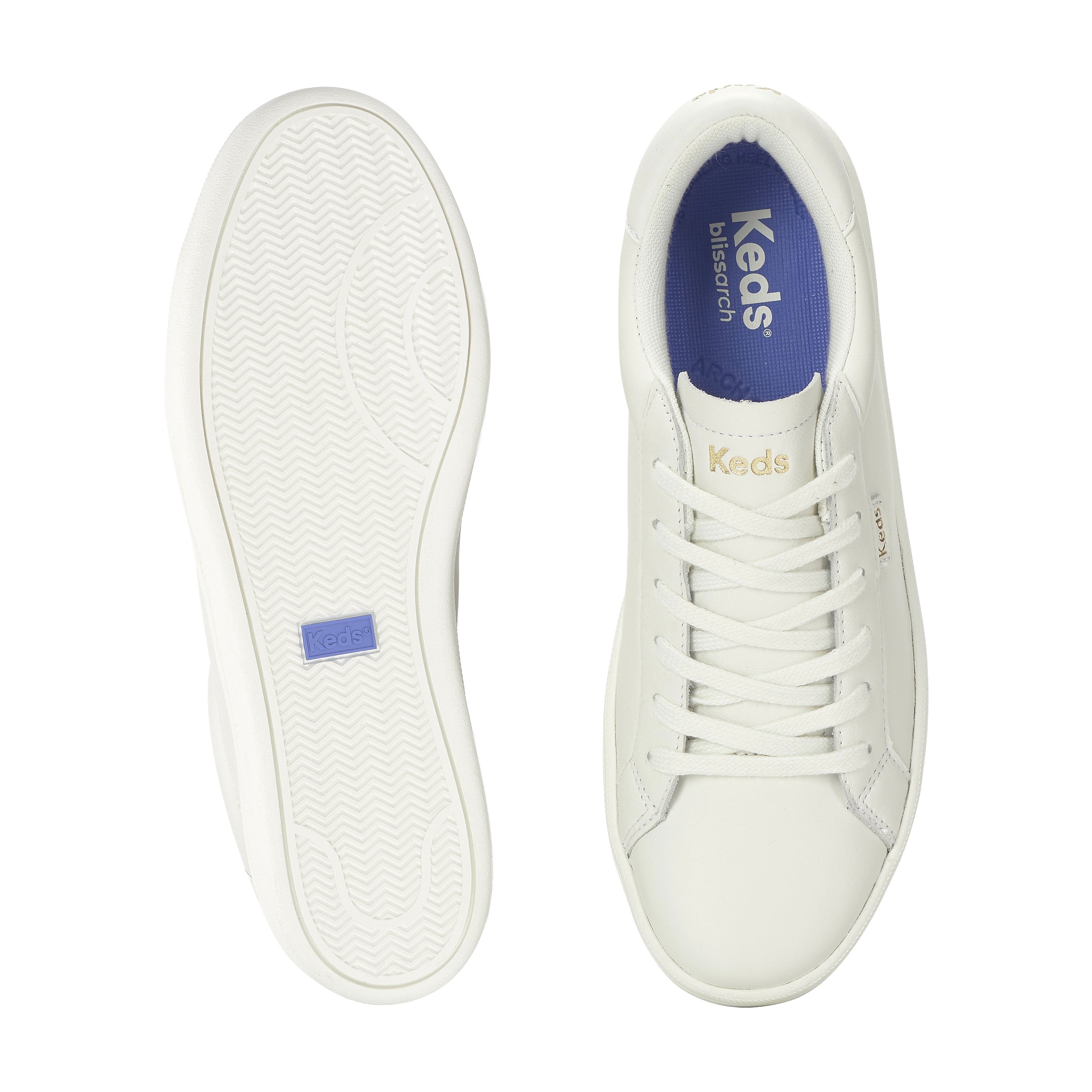 エース ツー レザー ホワイト WH69391 – Keds