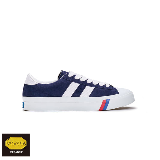 ロイヤルプラス スエード ロー ネイビー PN1021NV